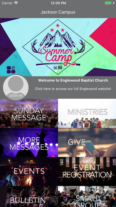 Emulate iPhone app Englewood Baptist Church using MyAndroid Emulate iPhone app Englewood Baptist Church using MyAndroid