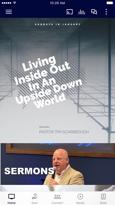 Emulate iPhone app Englewood Christian AOG using MyAndroid Emulate iPhone app Englewood Christian AOG using MyAndroid