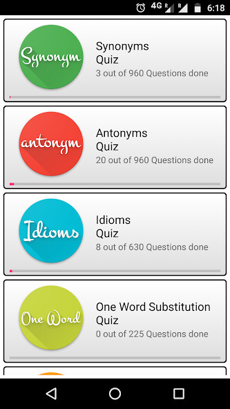 Run android online APK Englicious - English Quiz App from MyAndroid or emulate Englicious - English Quiz App using MyAndroid