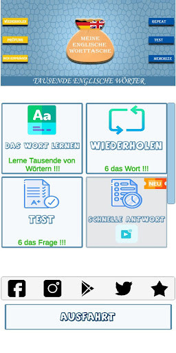 Run android online APK Englisch lernen Vokabeln - Kostenlose App from MyAndroid or emulate Englisch lernen Vokabeln - Kostenlose App using MyAndroid Run android online APK Englisch lernen Vokabeln - Kostenlose App from MyAndroid or emulate Englisch lernen Vokabeln - Kostenlose App using MyAndroid