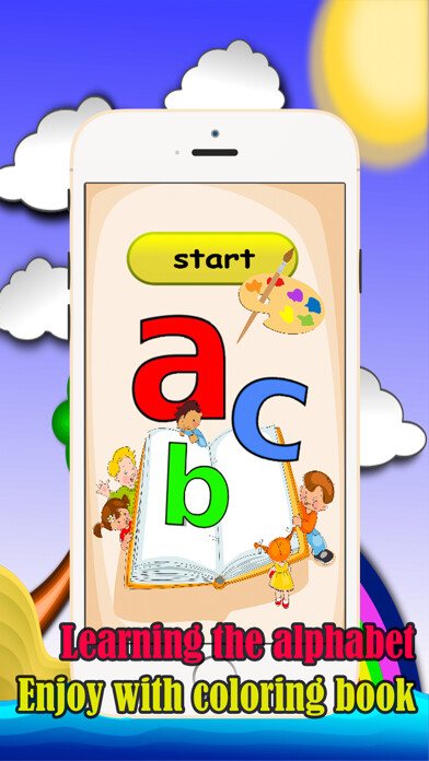 Emulate iPhone app English Alphabet Coloring Book Fun Games For Kids using MyAndroid Emulate iPhone app English Alphabet Coloring Book Fun Games For Kids using MyAndroid