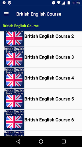 Run android online APK English Basic course (British) from MyAndroid or emulate English Basic course (British) using MyAndroid