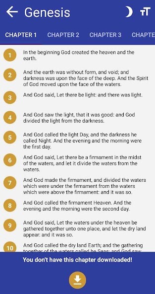 Run android online APK English Bible: with audio from MyAndroid or emulate English Bible: with audio using MyAndroid