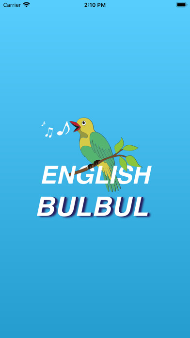 Emulate iPhone app English Bulbul Teacher using MyAndroid Emulate iPhone app English Bulbul Teacher using MyAndroid