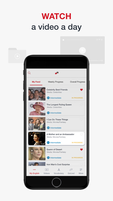 Emulate iPhone app EnglishCentral - Learn English using MyAndroid Emulate iPhone app EnglishCentral - Learn English using MyAndroid