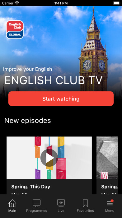 Emulate iPhone app English Club TV using MyAndroid Emulate iPhone app English Club TV using MyAndroid
