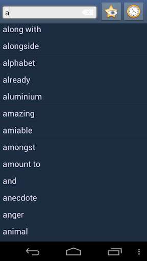 Run android online APK English Colognian Dictionary from MyAndroid or emulate English Colognian Dictionary using MyAndroid