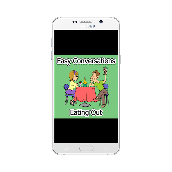 Emulate Android APK English conversation Eating