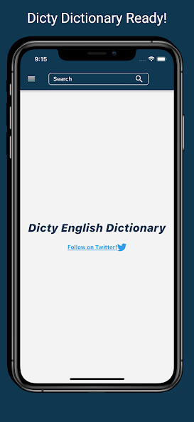 Run android online APK English Dictionary Dicty from MyAndroid or emulate English Dictionary Dicty using MyAndroid