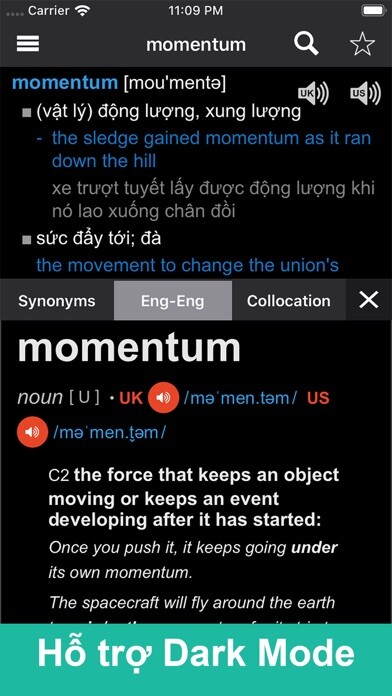 Emulate iPhone app English Dictionary ProDict using MyAndroid Emulate iPhone app English Dictionary ProDict using MyAndroid