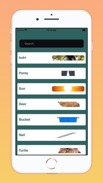 Emulate iPhone app English Dutch Basic Words using MyAndroid Emulate iPhone app English Dutch Basic Words using MyAndroid