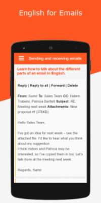 Emulate Android APK English for Emails