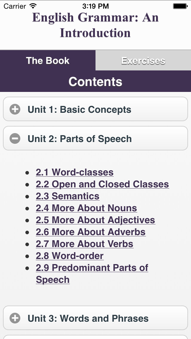 Emulate iPhone app English Grammar: An Introduction using MyAndroid Emulate iPhone app English Grammar: An Introduction using MyAndroid