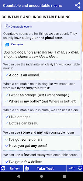 Run android online APK English Grammar Book Ultimate from MyAndroid or emulate English Grammar Book Ultimate using MyAndroid