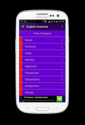 Emulate Android APK English Grammar Education