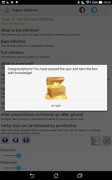 Emulate iPhone app English Grammar Listen Offline using MyAndroid Emulate iPhone app English Grammar Listen Offline using MyAndroid