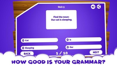 Emulate iPhone app English Grammar Noun Quiz Game using MyAndroid Emulate iPhone app English Grammar Noun Quiz Game using MyAndroid