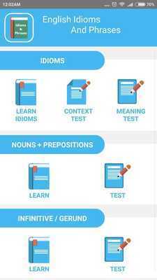 Emulate Android APK English Idioms Phrases With Sentences 2018 Emulate Android APK English Idioms Phrases With Sentences 2018