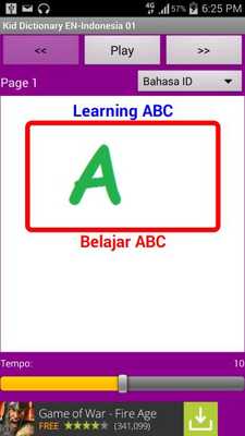 Emulate Android APK English Indonesia for Kid 01