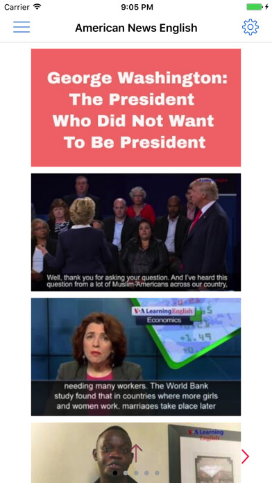 Emulate iPhone app English in the News using MyAndroid Emulate iPhone app English in the News using MyAndroid