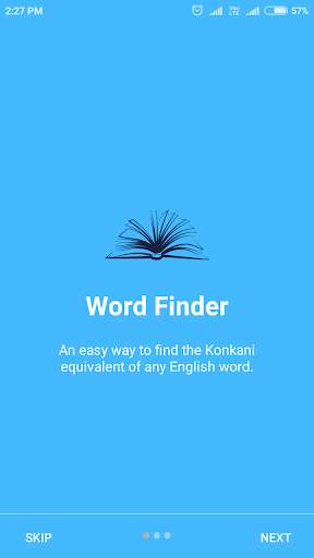 Emulate Android APK English - Konkani Word Finder