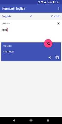 Emulate Android APK English-Kurmanji Translator - Works offline Emulate Android APK English-Kurmanji Translator - Works offline