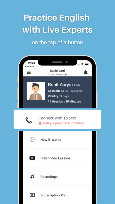Emulate iPhone app English Learning App: EngVarta using MyAndroid Emulate iPhone app English Learning App: EngVarta using MyAndroid