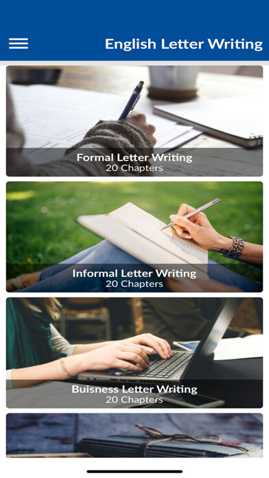 Emulate iPhone app English Letter Writing Guide using MyAndroid Emulate iPhone app English Letter Writing Guide using MyAndroid