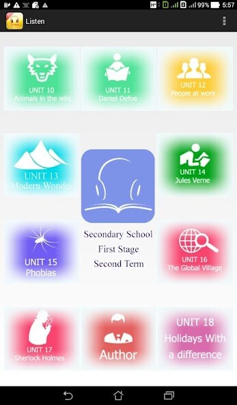 Emulate Android APK English Listening Skills 1