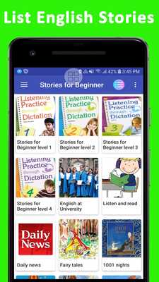 Emulate Android APK English Listening Story Emulate Android APK English Listening Story