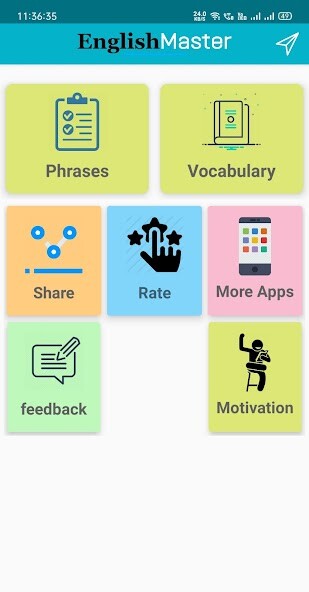 Run android online APK English Master - English Speaking App from MyAndroid or emulate English Master - English Speaking App using MyAndroid Run android online APK English Master - English Speaking App from MyAndroid or emulate English Master - English Speaking App using MyAndroid