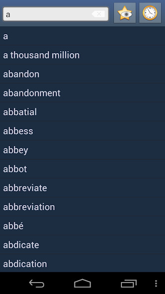 Run android online APK English Novial Dictionary from MyAndroid or emulate English Novial Dictionary using MyAndroid