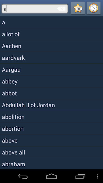 Run android online APK English Occitan Dictionary from MyAndroid or emulate English Occitan Dictionary using MyAndroid Run android online APK English Occitan Dictionary from MyAndroid or emulate English Occitan Dictionary using MyAndroid
