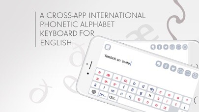 Emulate iPhone app English Phonetic Keyboard with IPA symbols using MyAndroid