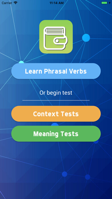 Emulate iPhone app English Phrasal Verbs Handbook using MyAndroid Emulate iPhone app English Phrasal Verbs Handbook using MyAndroid
