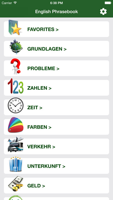 Emulate iPhone app English phrasebook using MyAndroid Emulate iPhone app English phrasebook using MyAndroid