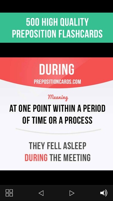 Emulate iPhone app English Prepositions Cards using MyAndroid Emulate iPhone app English Prepositions Cards using MyAndroid