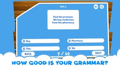 Emulate iPhone app English Pronouns Quiz Games using MyAndroid Emulate iPhone app English Pronouns Quiz Games using MyAndroid