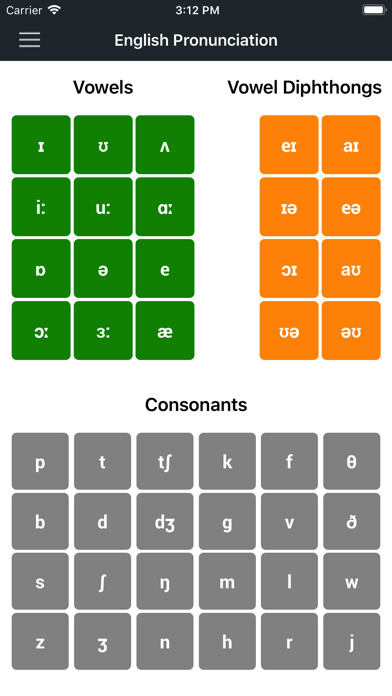 Emulate iPhone app English Pronunciation IPA using MyAndroid Emulate iPhone app English Pronunciation IPA using MyAndroid