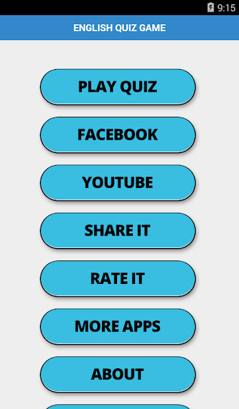 Run android online APK English Quiz Game from MyAndroid or emulate English Quiz Game using MyAndroid