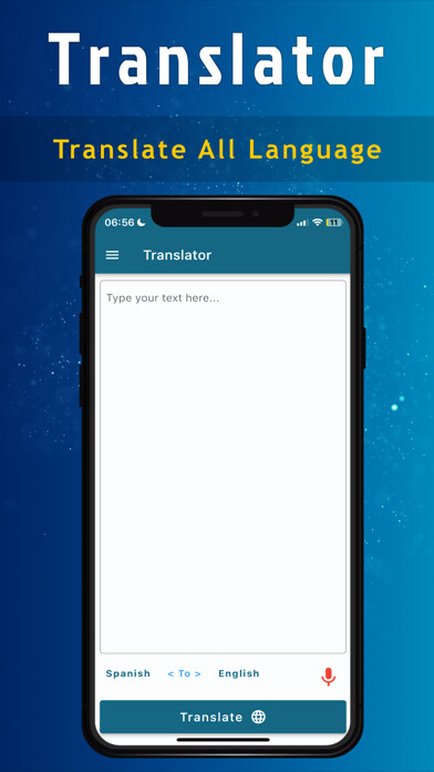 Emulate iPhone app English Romanian Translator using MyAndroid