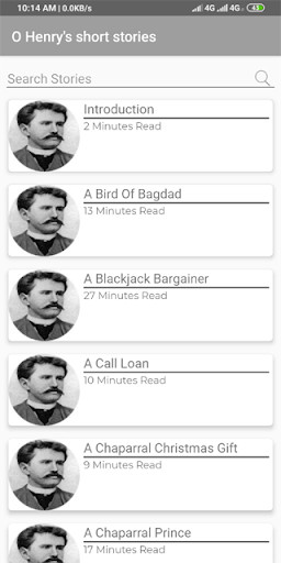 Run android online APK English Short Story - O.Henry from MyAndroid or emulate English Short Story - O.Henry using MyAndroid