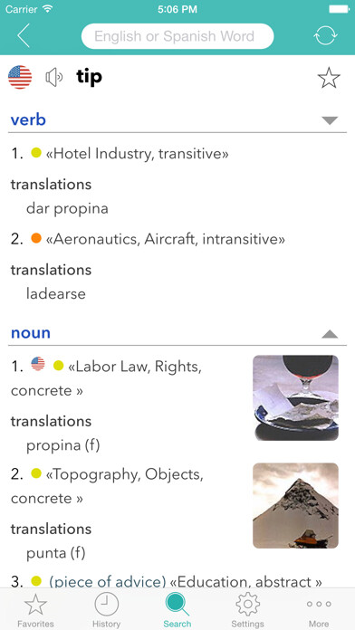 Emulate iPhone app English Spanish Dictionary L. using MyAndroid Emulate iPhone app English Spanish Dictionary L. using MyAndroid