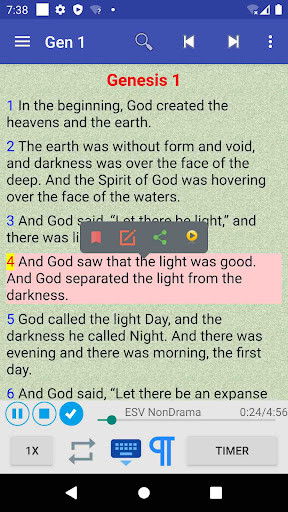 Emulate Android APK English Standard Version Bible
