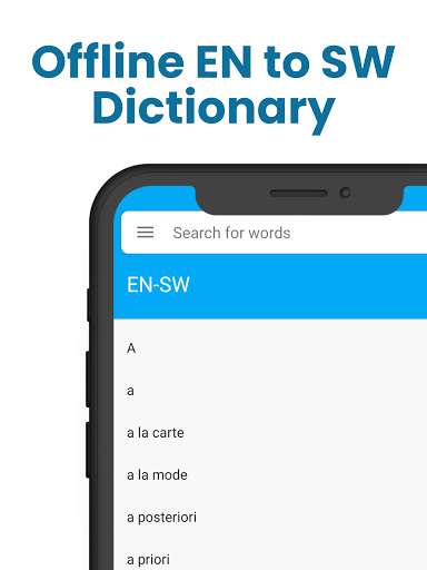 Run android online APK English Swahili Dictionary, Kamusi - DictPal from MyAndroid or emulate English Swahili Dictionary, Kamusi - DictPal using MyAndroid