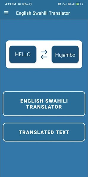 Run android online APK English Swahili Translator from MyAndroid or emulate English Swahili Translator using MyAndroid Run android online APK English Swahili Translator from MyAndroid or emulate English Swahili Translator using MyAndroid