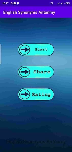Run android online APK English Synonyms  Antonyms Dictionary Offline from MyAndroid or emulate English Synonyms  Antonyms Dictionary Offline using MyAndroid