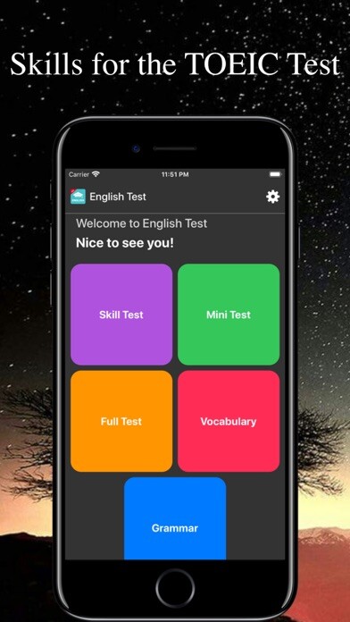 Emulate iPhone app English Test 2022 - TOEIC using MyAndroid Emulate iPhone app English Test 2022 - TOEIC using MyAndroid