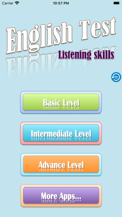 Emulate iPhone app English Test - Listening skill using MyAndroid Emulate iPhone app English Test - Listening skill using MyAndroid