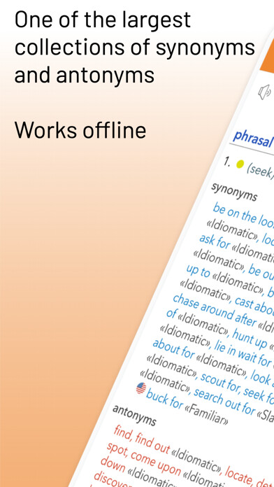 Emulate iPhone app English Thesaurus using MyAndroid Emulate iPhone app English Thesaurus using MyAndroid